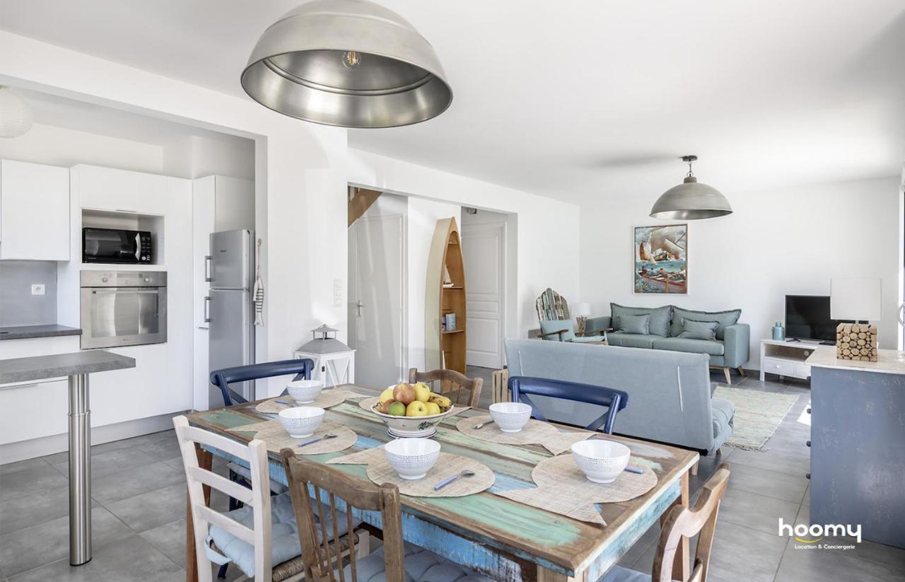 Maison Vue Mer Dans Le Golfe Du Morbihan Baden Exterior foto