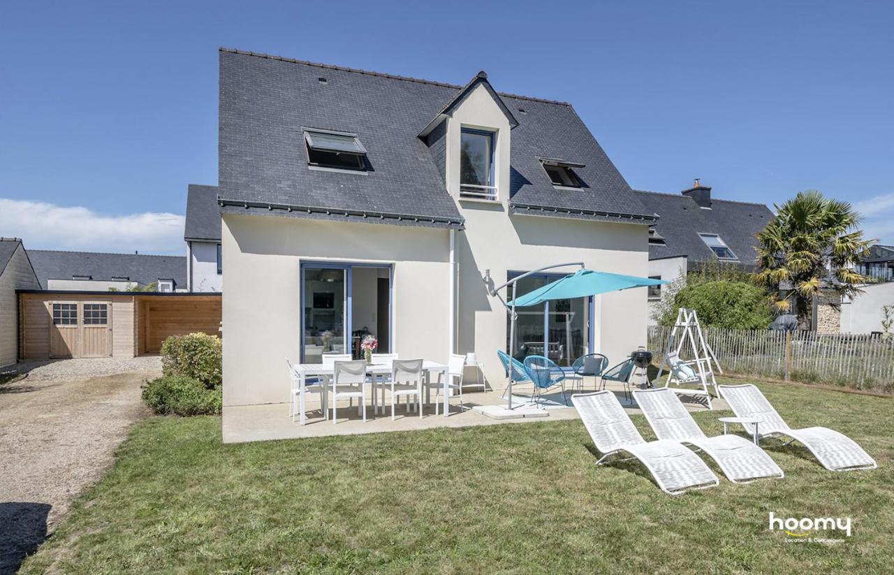 Maison Vue Mer Dans Le Golfe Du Morbihan Baden Exterior foto